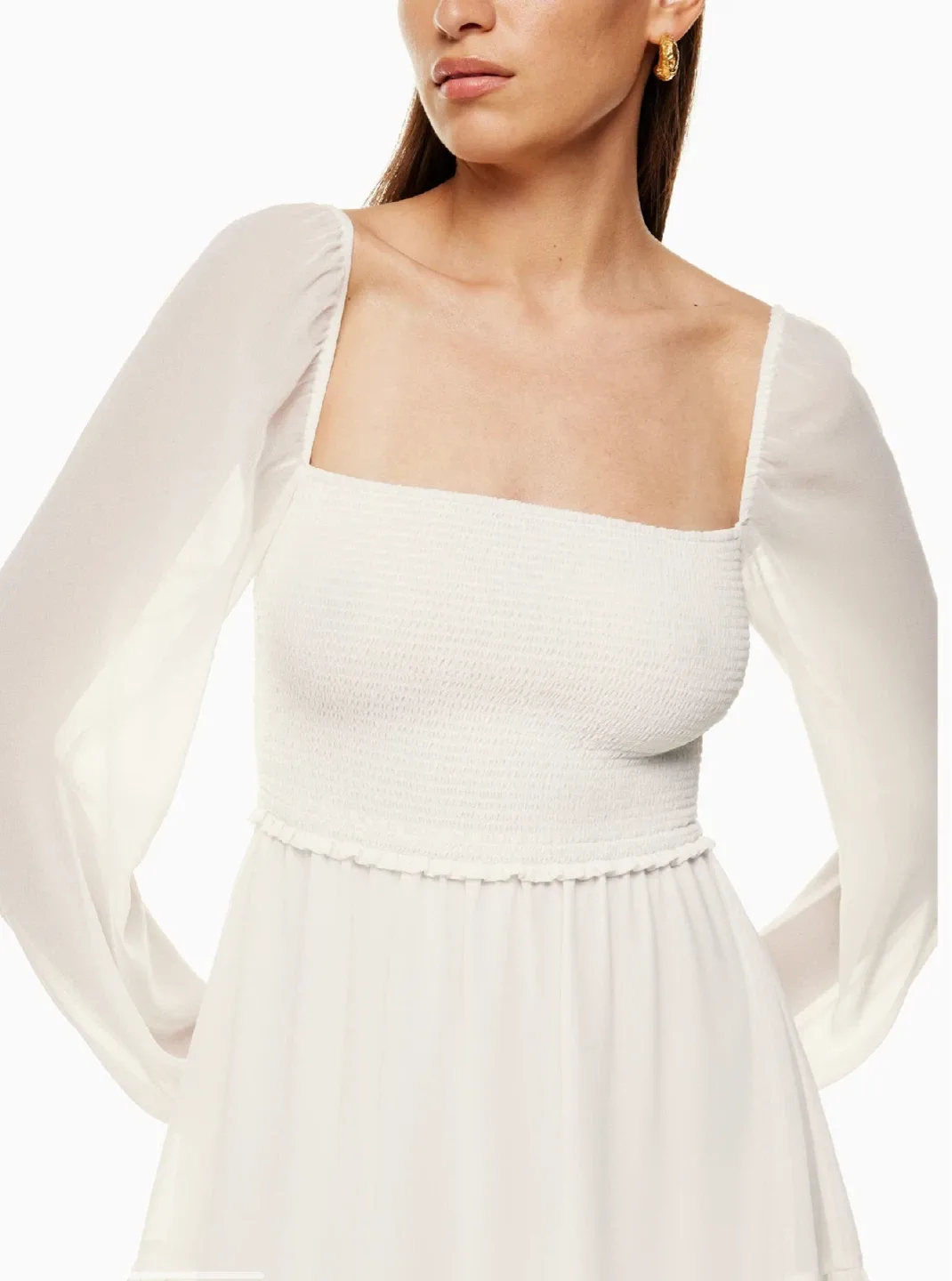 NWT Aritzia Wilfred Tempest Mini Dress - size small image indicator(2)