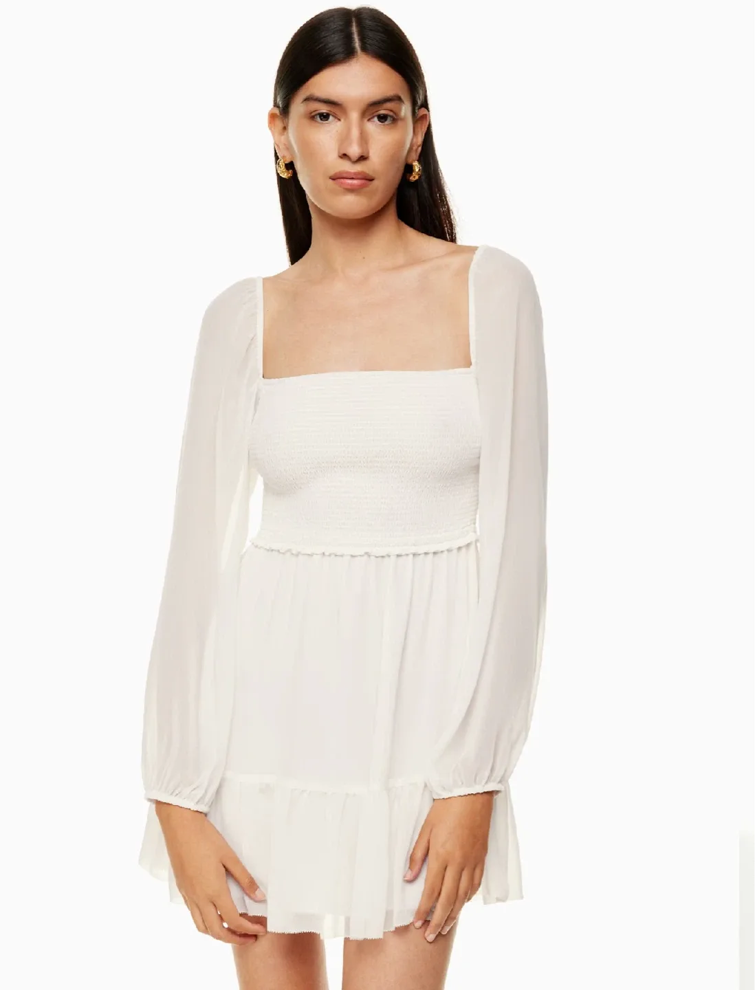 NWT Aritzia Wilfred Tempest Mini Dress - size small image indicator(3)