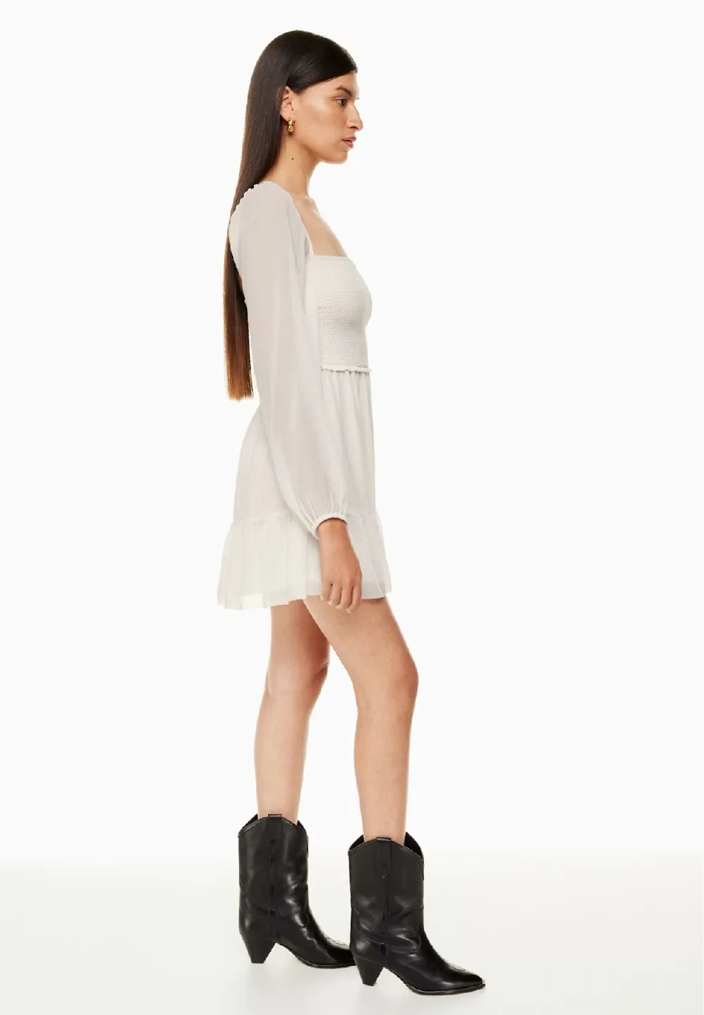 NWT Aritzia Wilfred Tempest Mini Dress - size small image indicator(4)