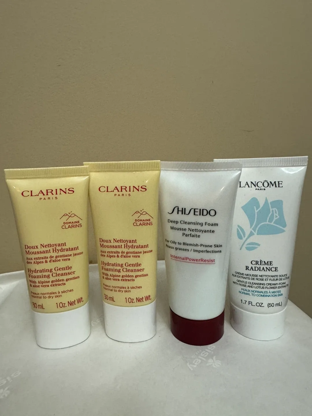Clarins, Shiseido & Lancôme Cleansers thumbnail