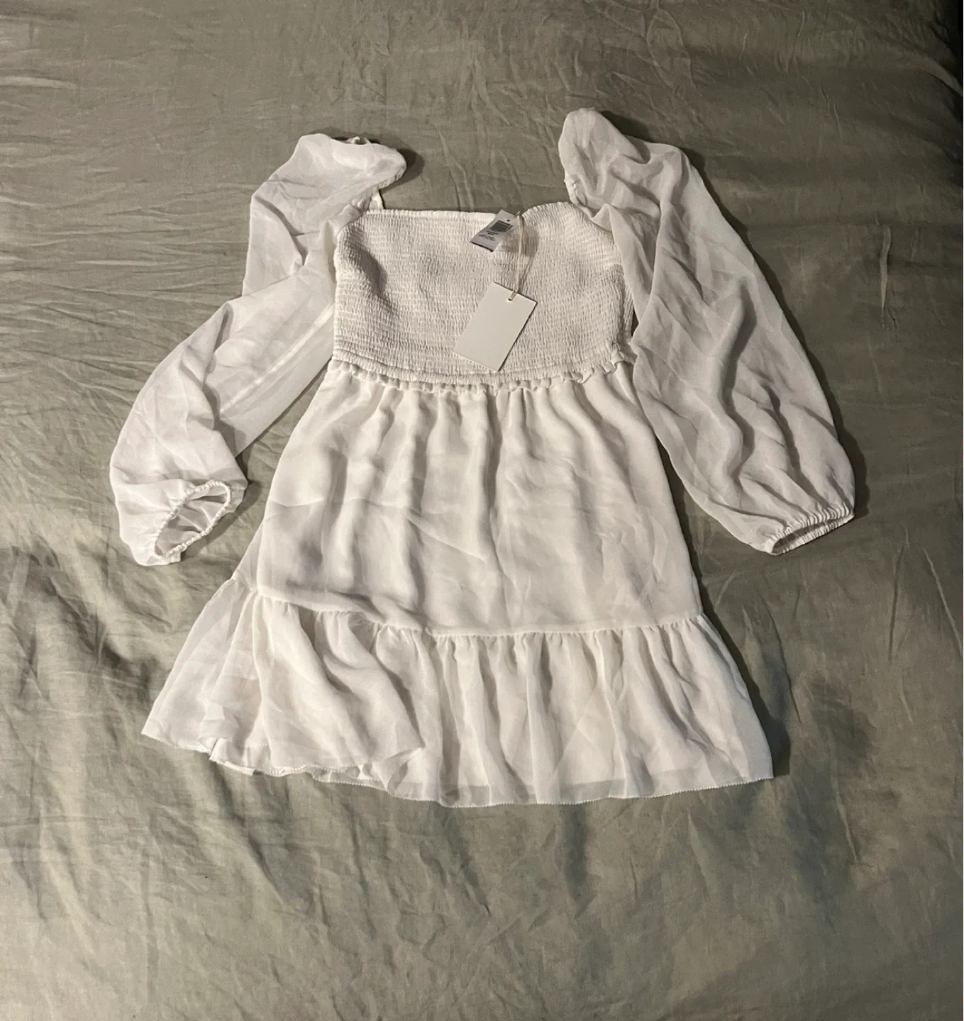 NWT Aritzia Wilfred Tempest Mini Dress - size small image indicator(7)