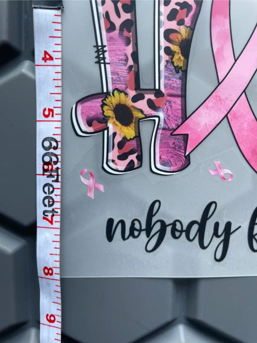 Breast Cancer Awareness Decal - 6.5" x 4.5" image indicator(2)