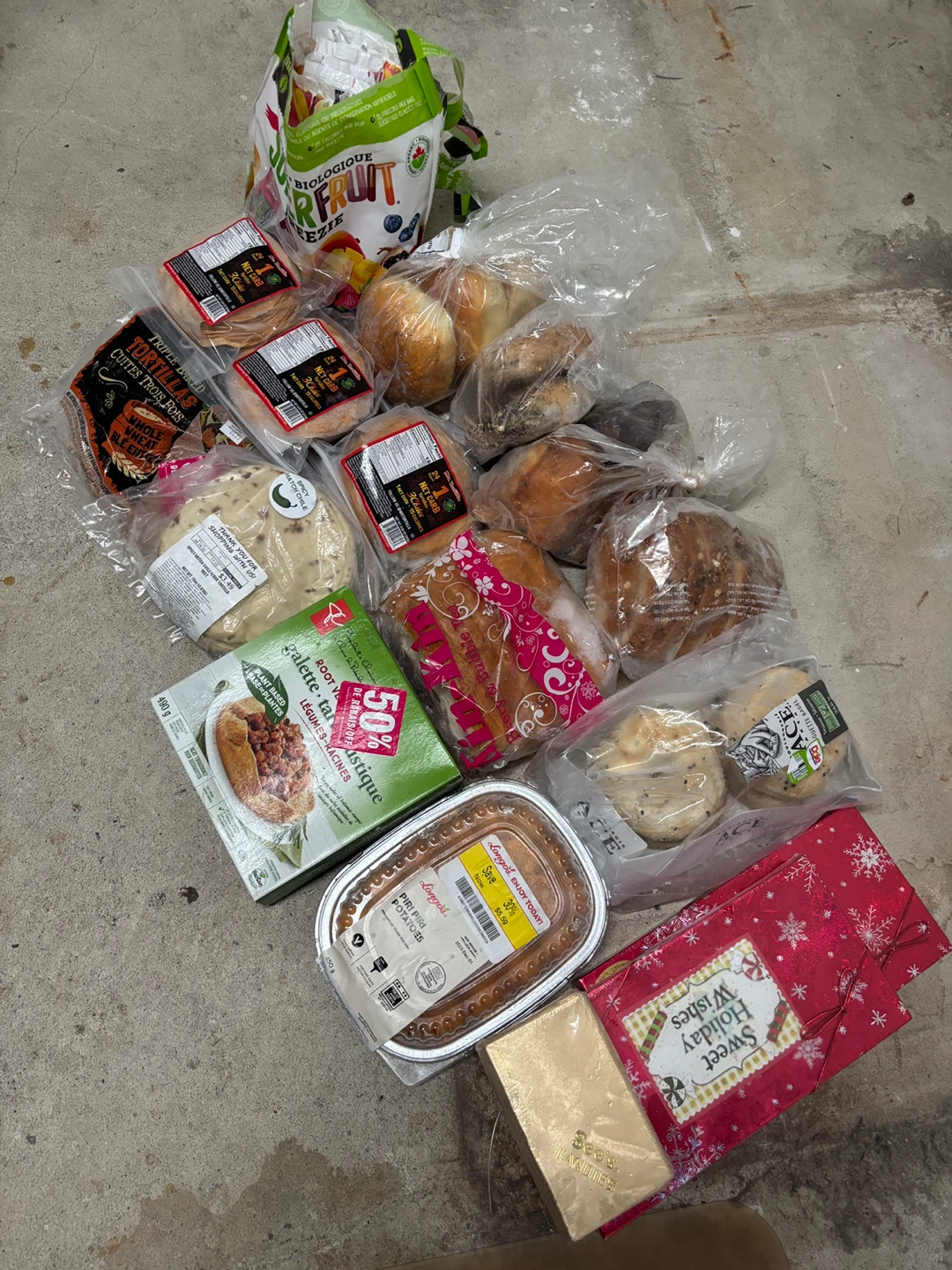 Free Assorted Frozen Food Items