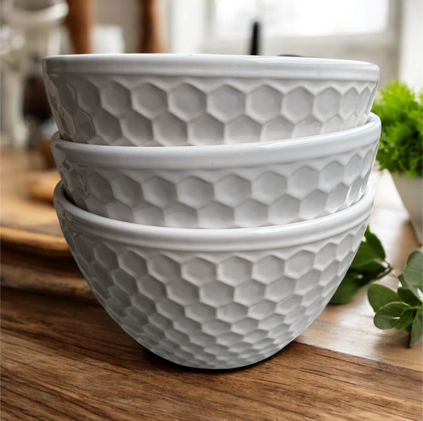 Primagera Large Serving Bowls, 60oz (Set of 3) - photo 4