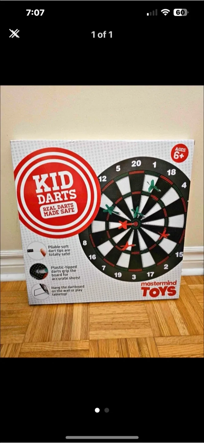 Mastermind Toys Kid Darts - Ages 6+ thumbnail