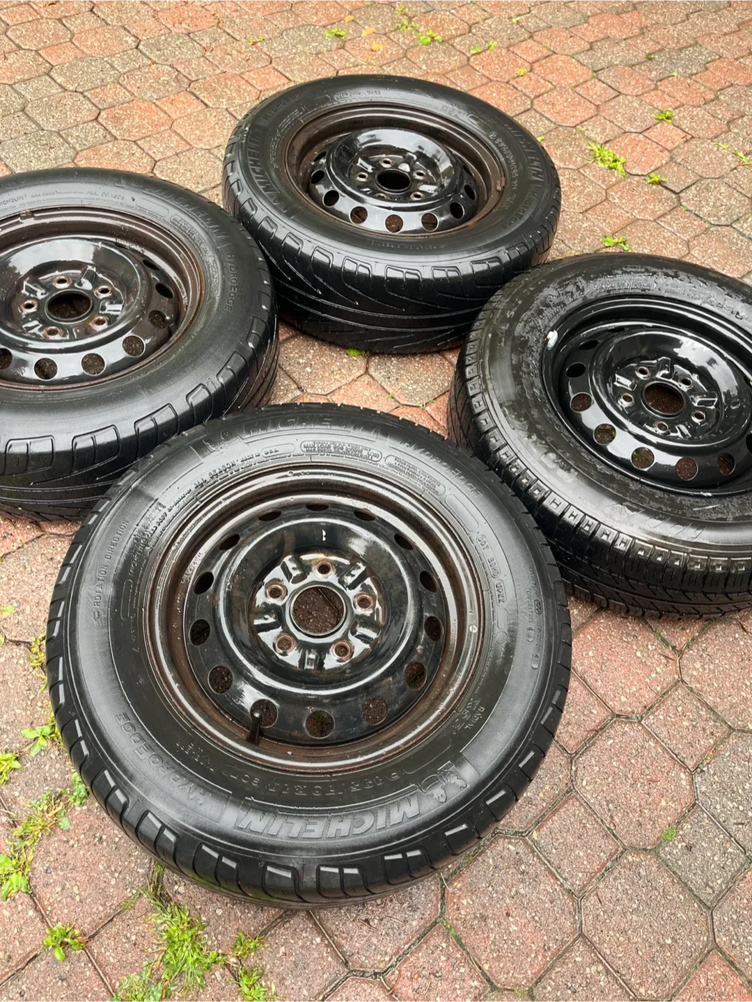 michelin tires 195/70R14 & rims 5x114.3 image indicator(4)