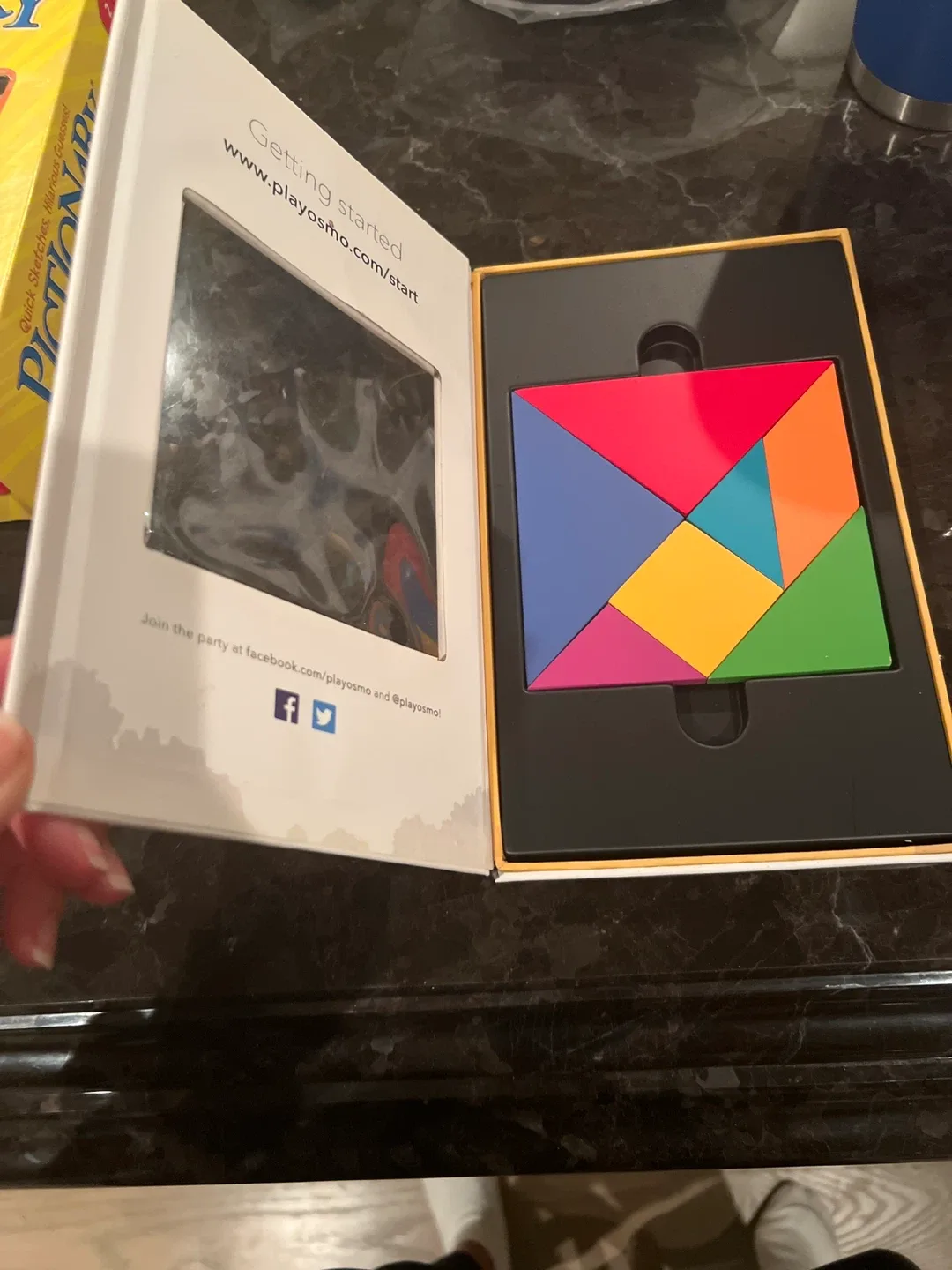 Osmo Interactive iPad Learning System Tangram Game Piece Puzzle image indicator(3)