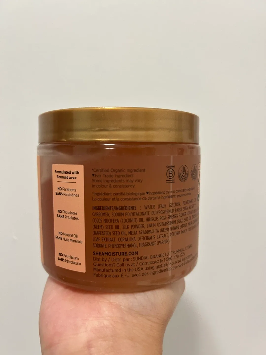 Shea Moisture Coconut & Hibiscus Styling Gel image indicator(2)