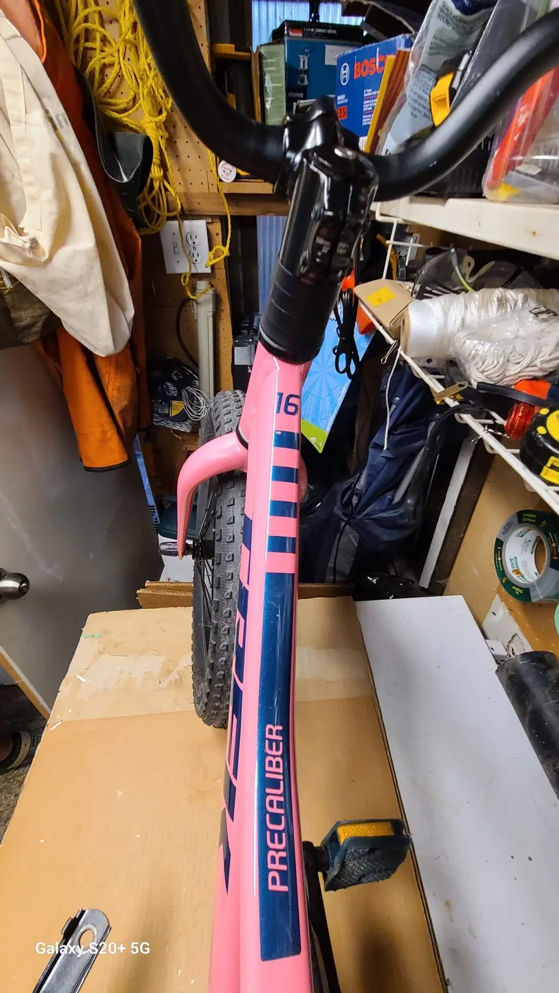 Trek Precaliber 16 Pink Kids Bike + Training Wheels image indicator(3)