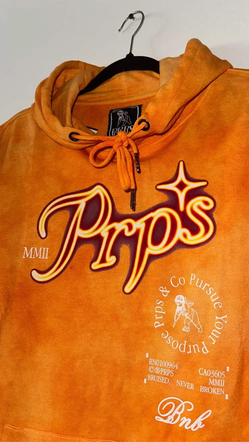 Prps Orange Hoodie - photo 2