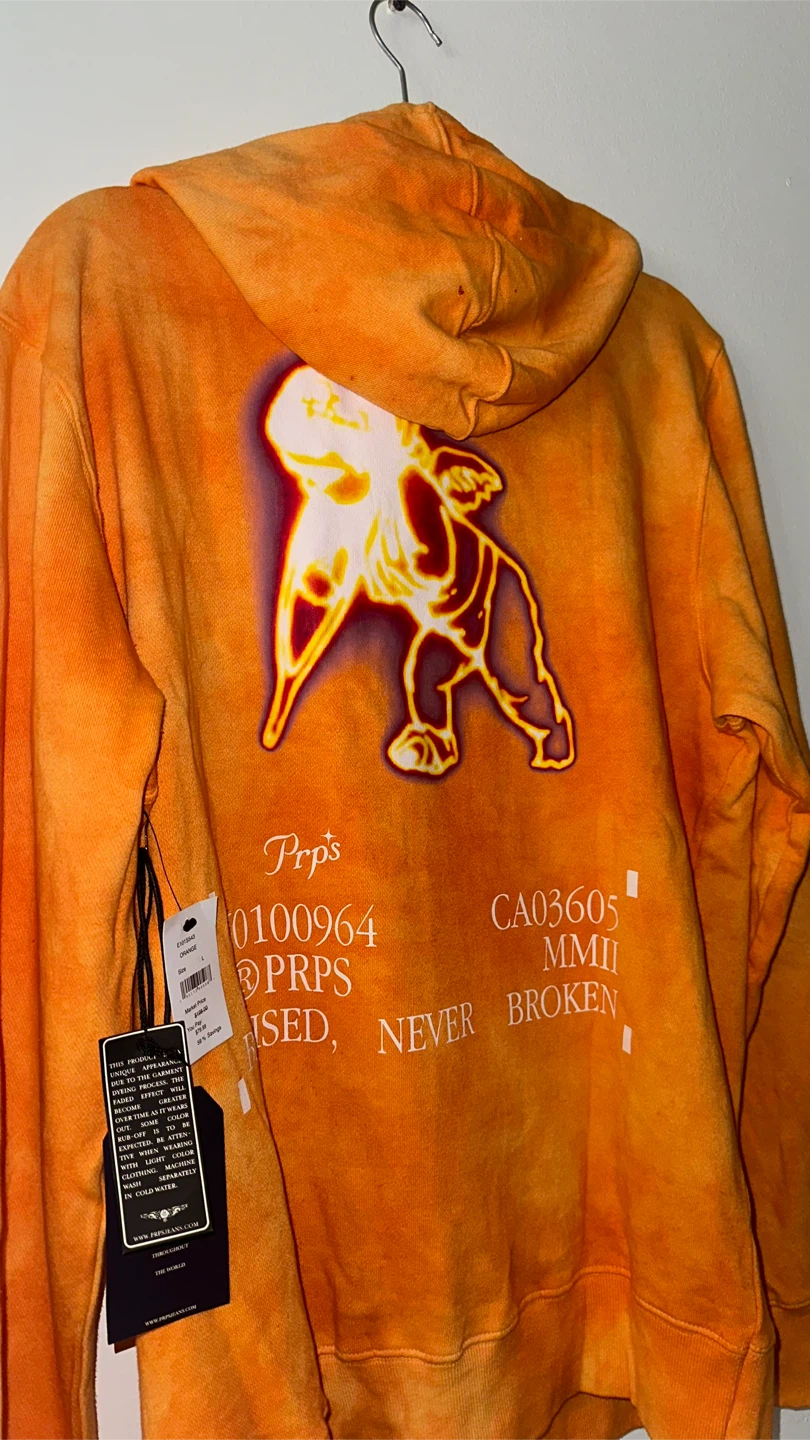 Prps Orange Hoodie - photo 5