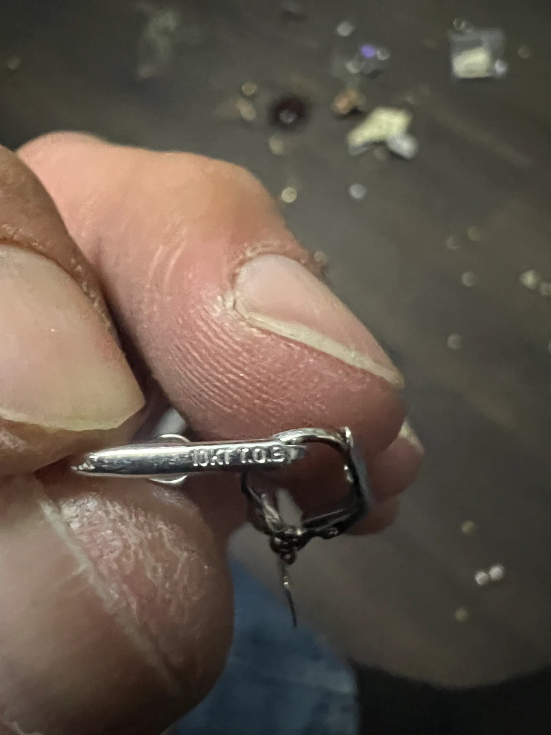 10KT T.O.B. Earrings - photo 4