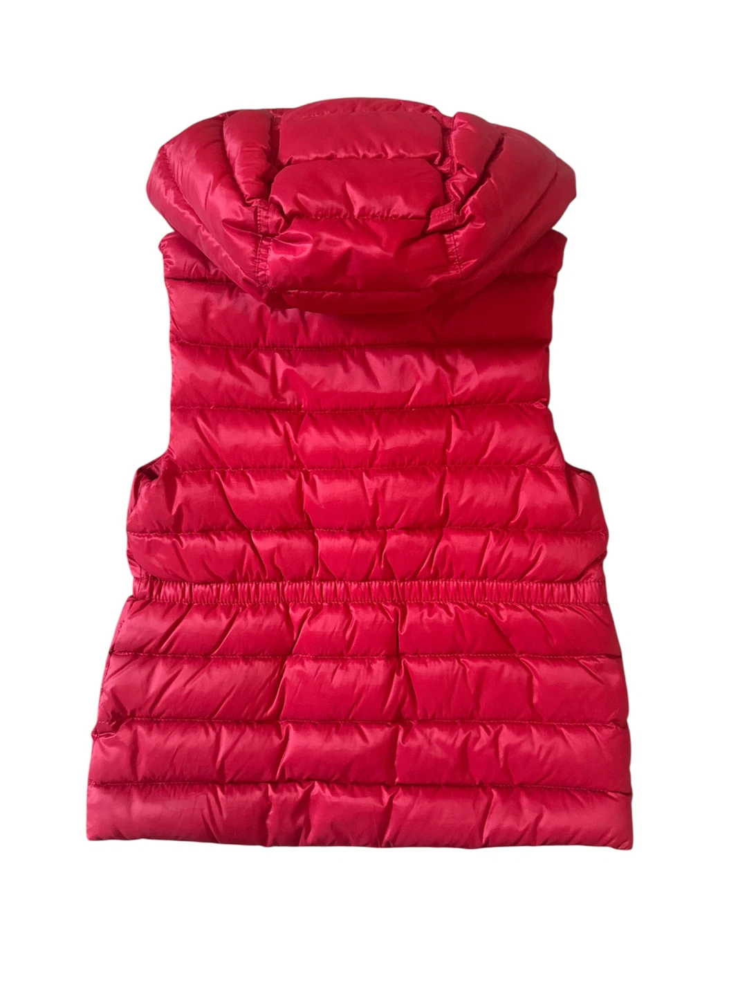 Burberry Children Red Puffer Vest with Hood - photo 2