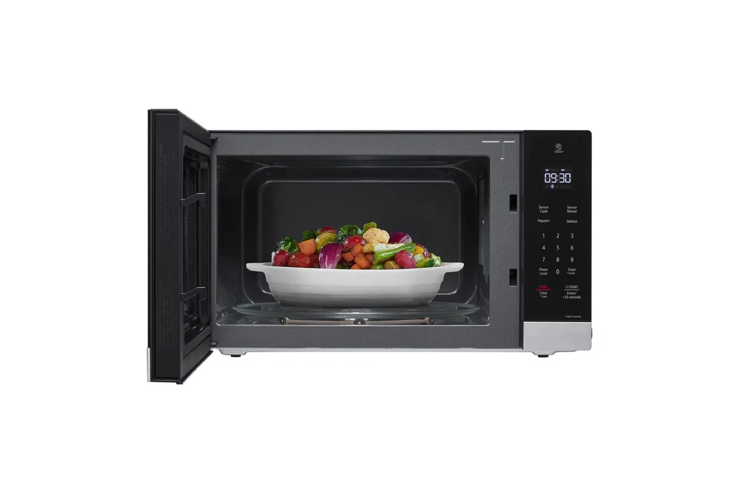 LG 0.9 cu. ft. Microwave Oven - Black, Like New! image indicator(4)