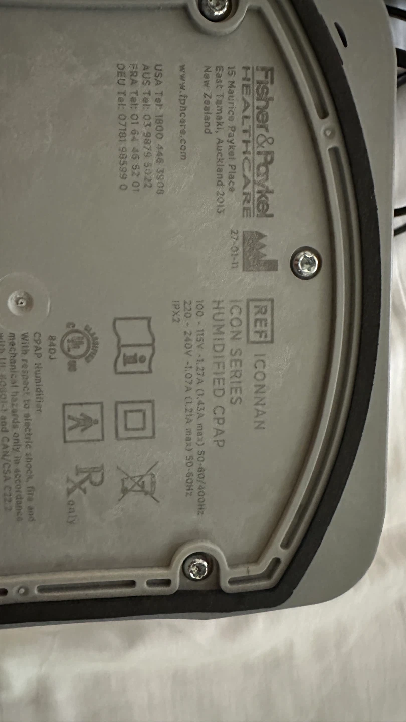Fisher Pakel Cpap Machine with Humidifier - photo 4