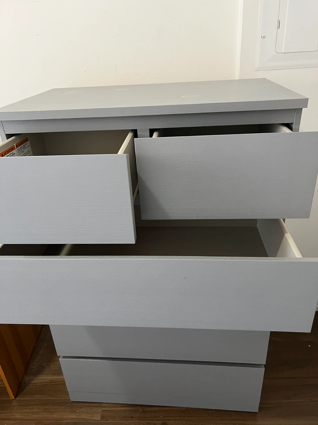 Ikea storklinka Grey Dresser 6 drawer - photo 2