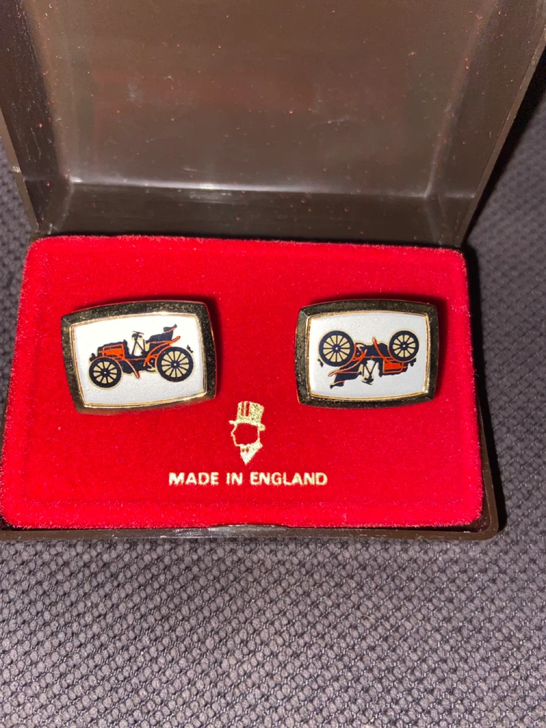 Vintage Car Cufflinks - Made in England thumbnail