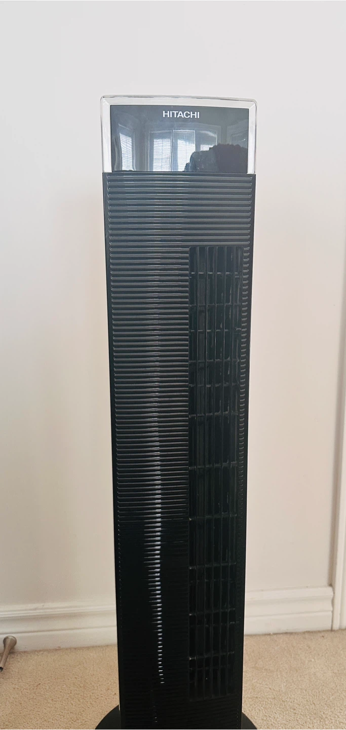 Hitachi Tower Fan - Black