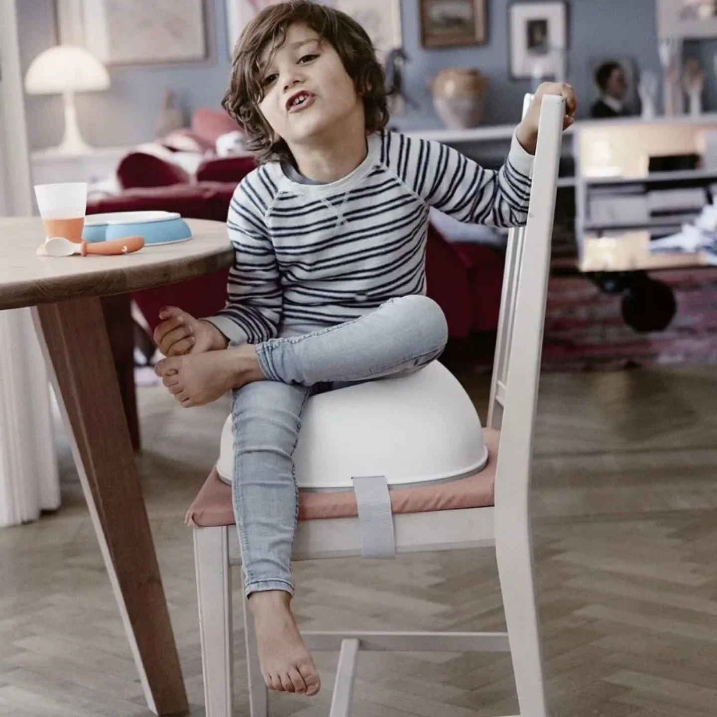 Baby Bjorn Booster Seat - White image indicator(2)