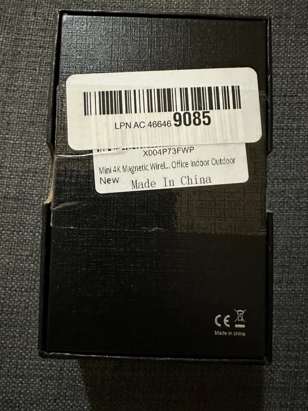 Mini Wireless Security Camera, Small 960P HD Magnetic Home WiFi image indicator(3)