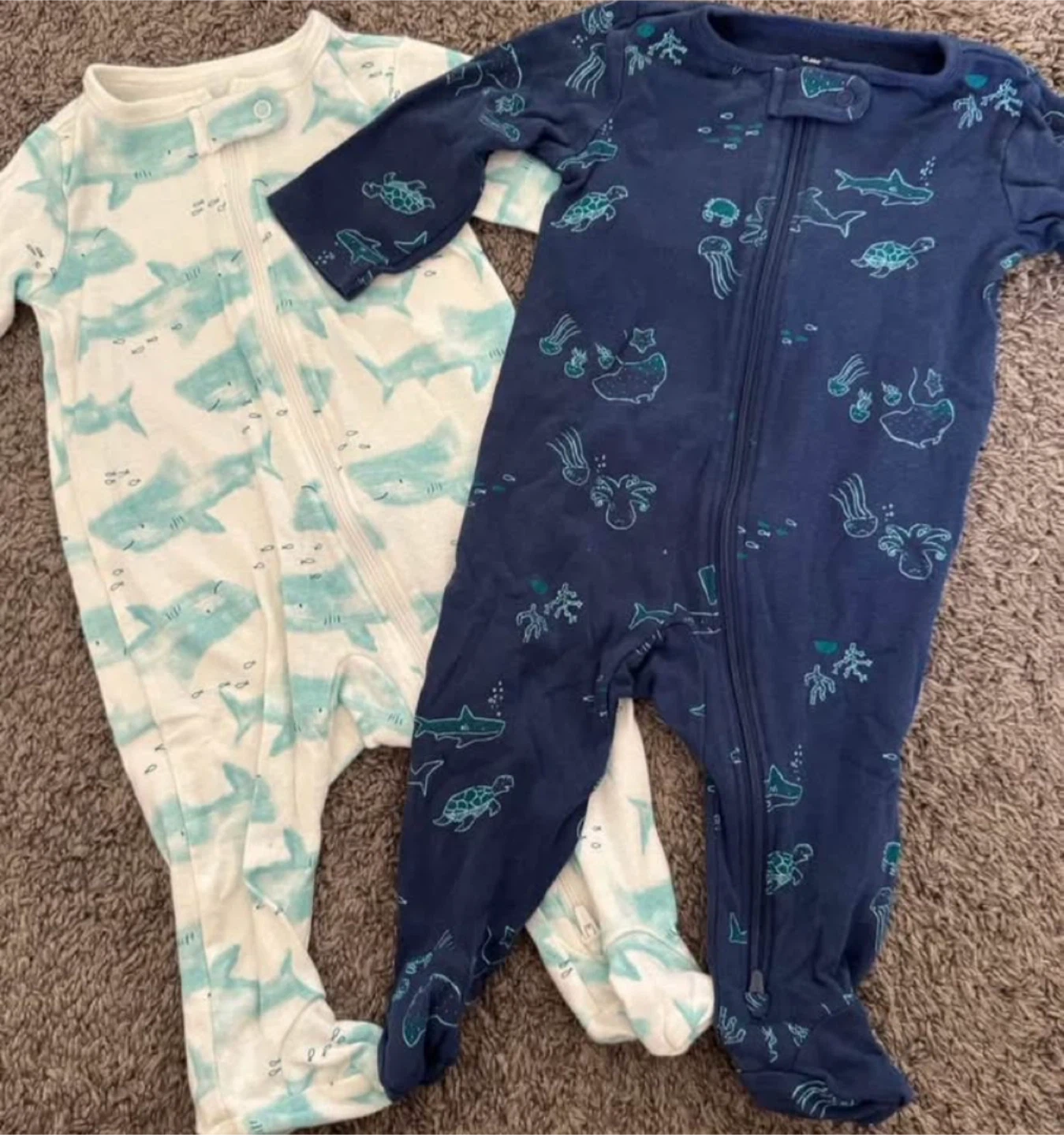 Baby Footed Pajamas - Set of 2 (6-9m)