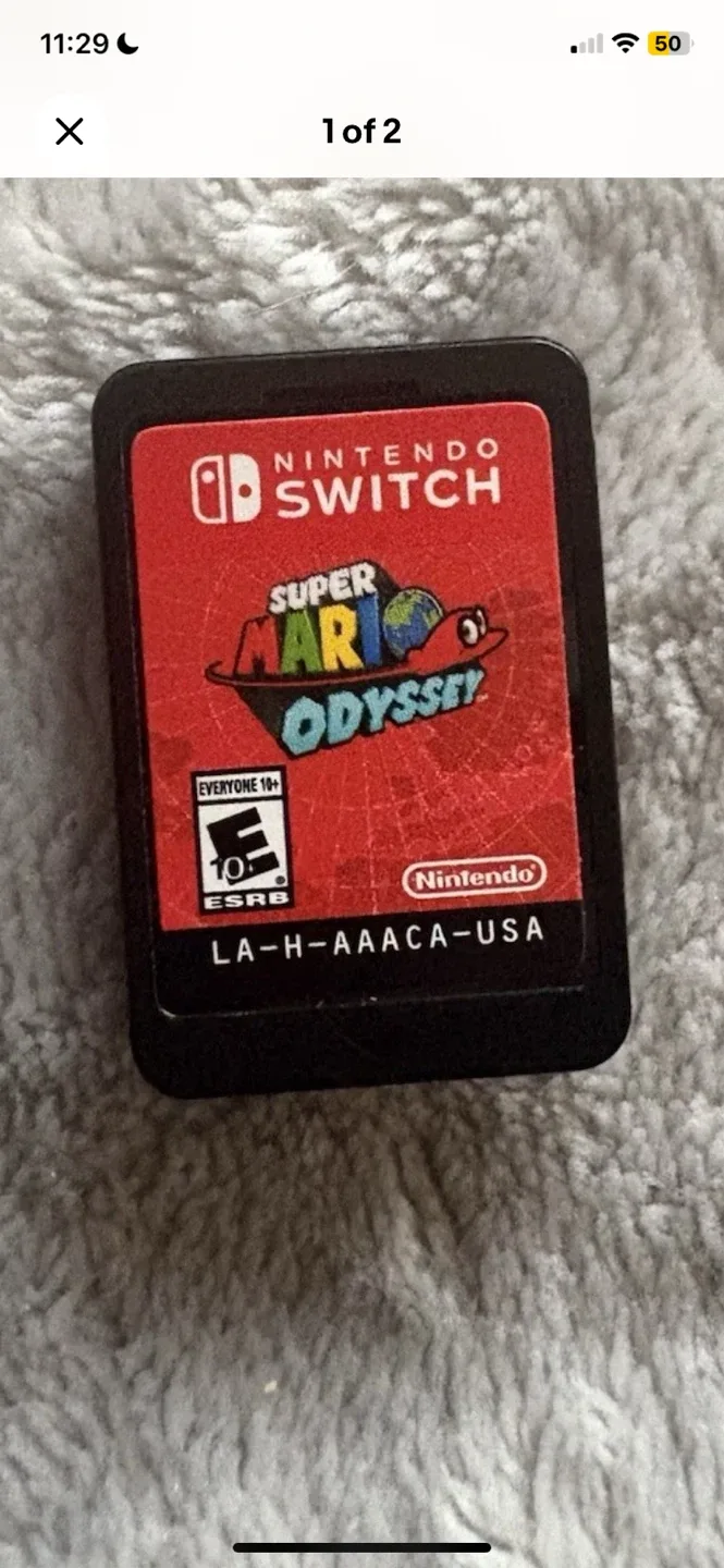 Super Mario Odyssey - Nintendo Switch Game thumbnail