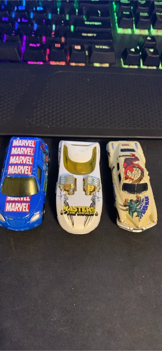 Hot Wheels Marvel & Masters of the Universe Cars thumbnail