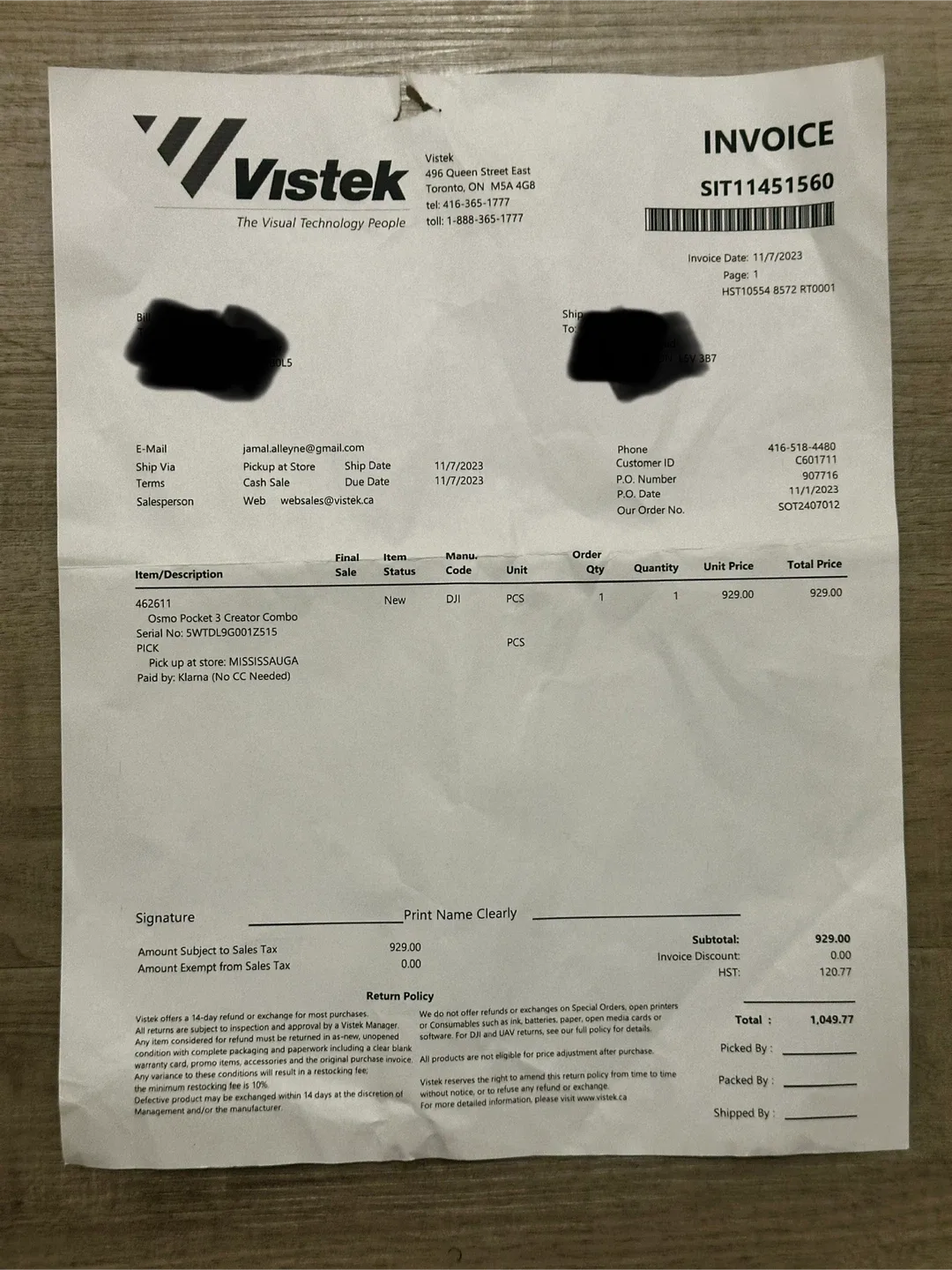 40% off New DJI Osmo Pocket 3 Creator Combo image indicator(3)