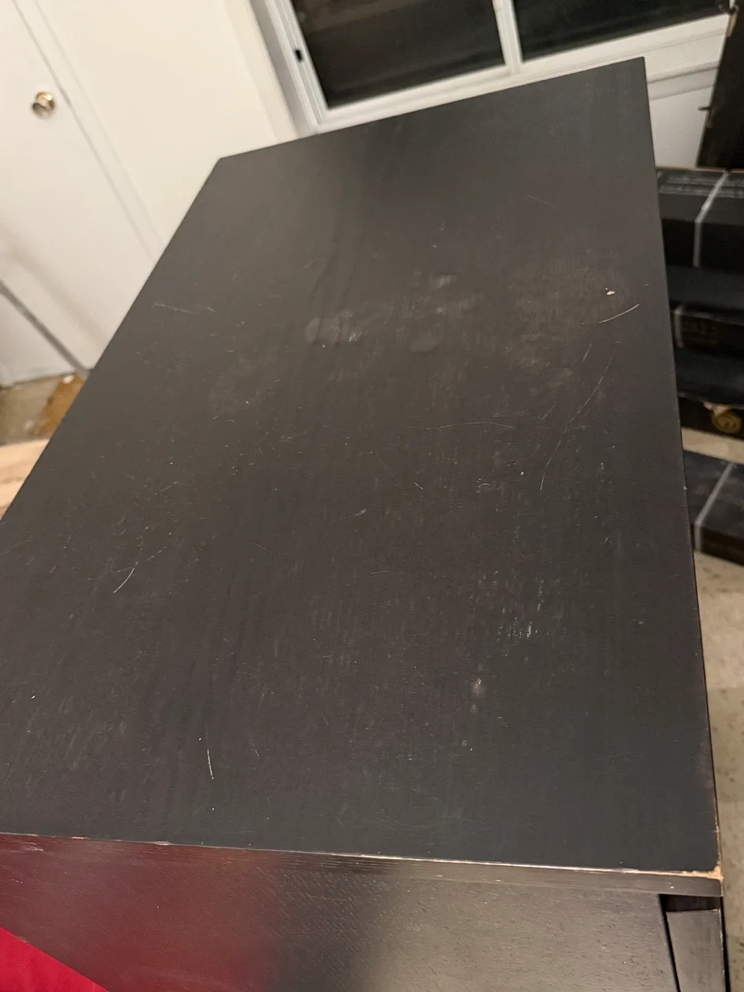 Black Malm Ikea 6-Drawer Dresser image indicator(2)