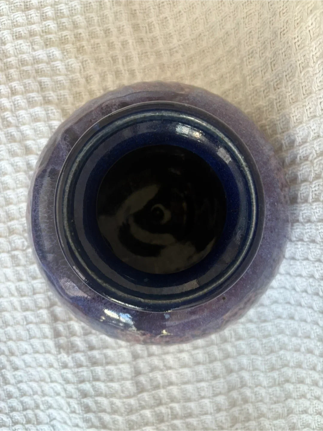 Purple Glazed Ceramic Vase image indicator(2)