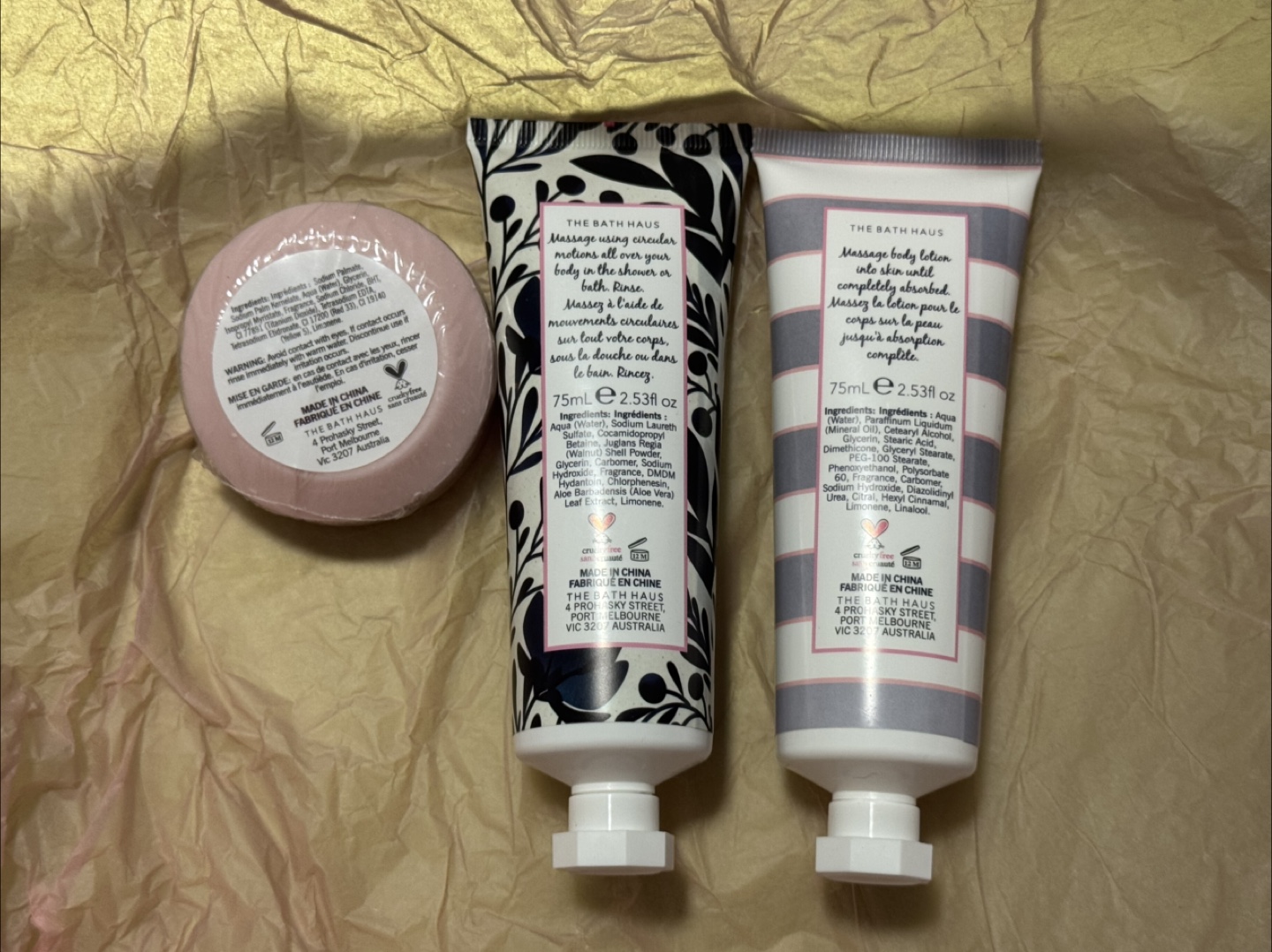 The Bath Haus Lotus & Lily Set: Soap, Scrub, Lotion - photo 2