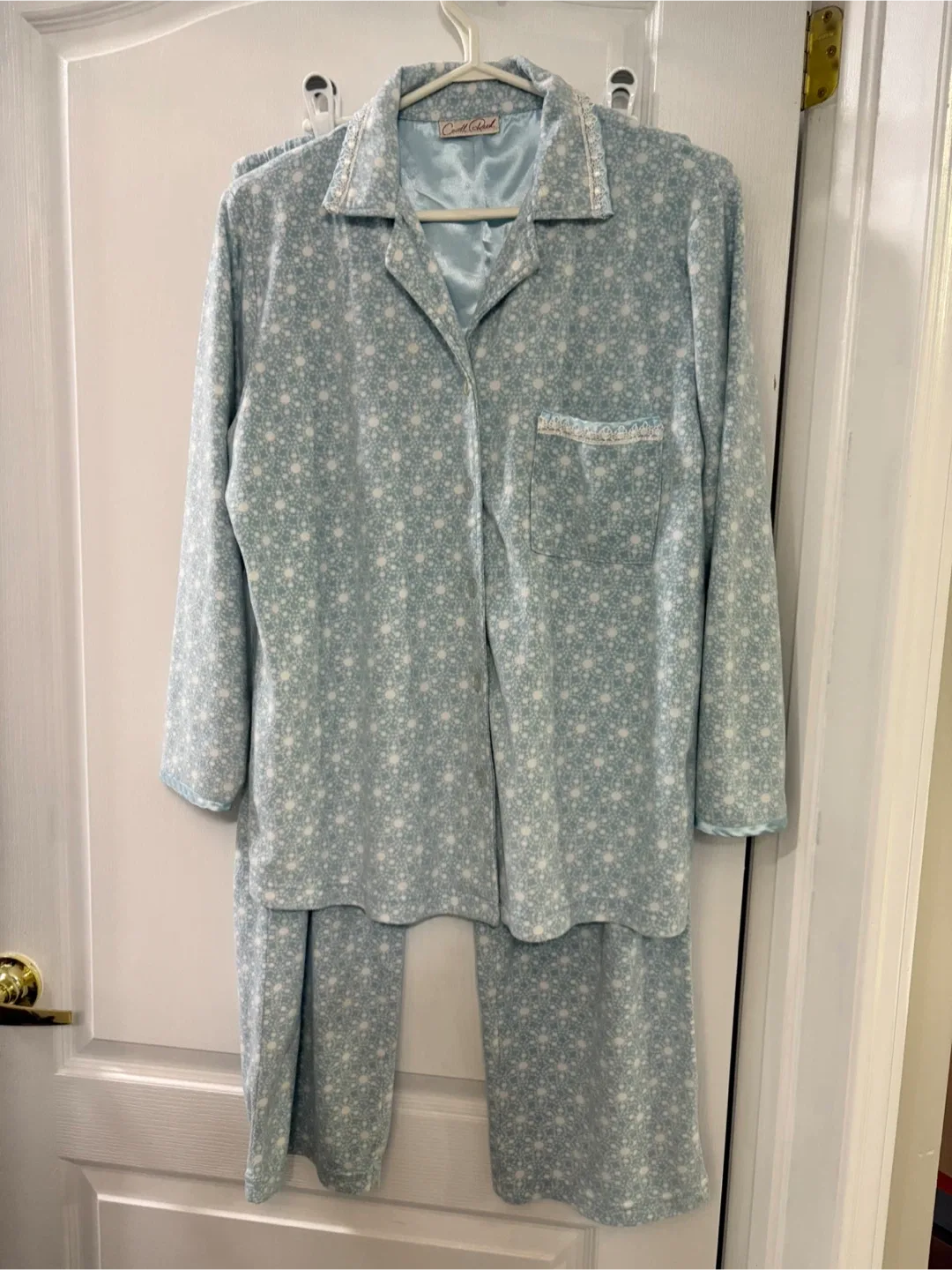 Carroll Reed Pajama Set - Blue size L thumbnail