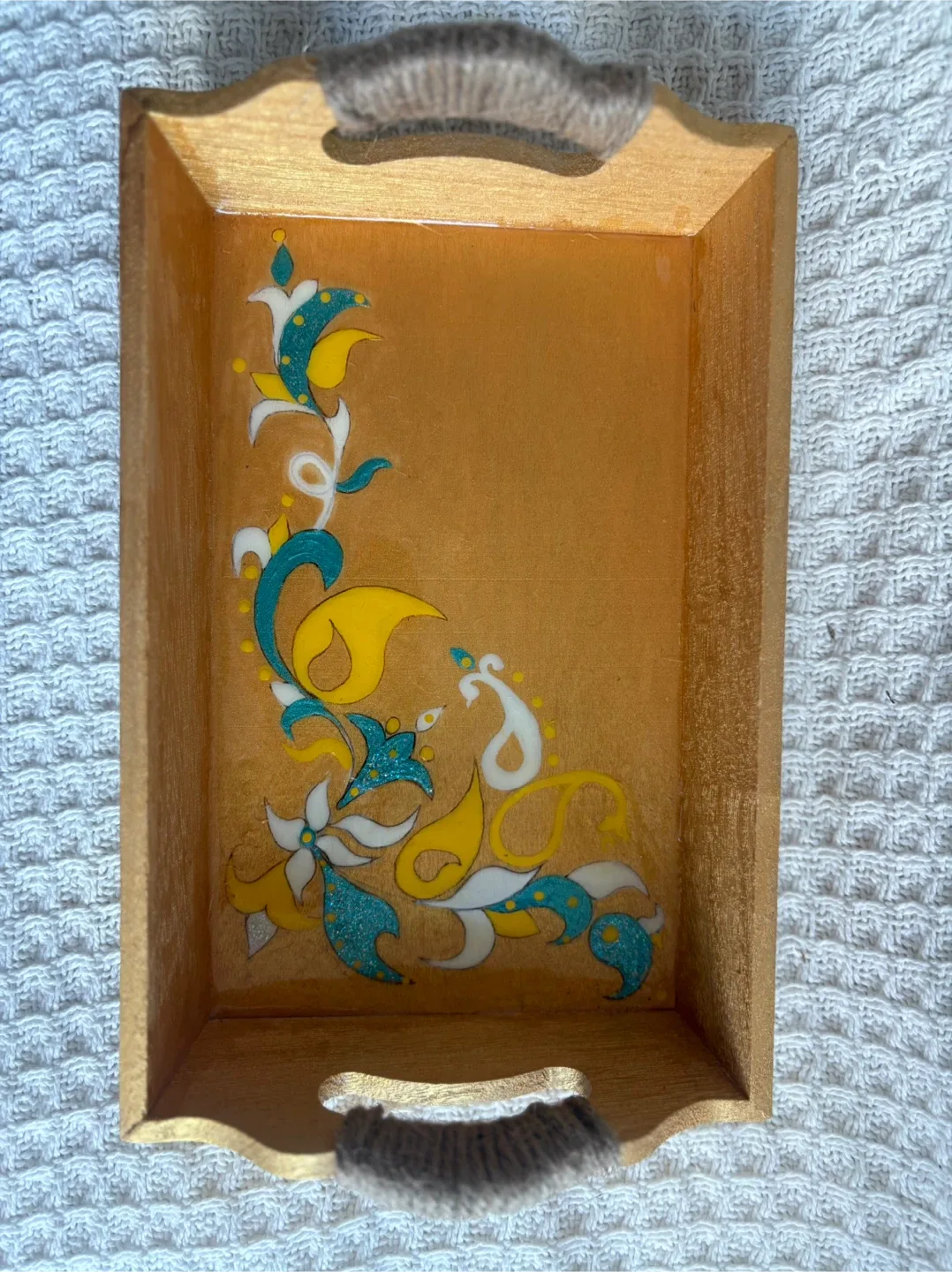 Handmade Decorative Wooden Tray image indicator(2)