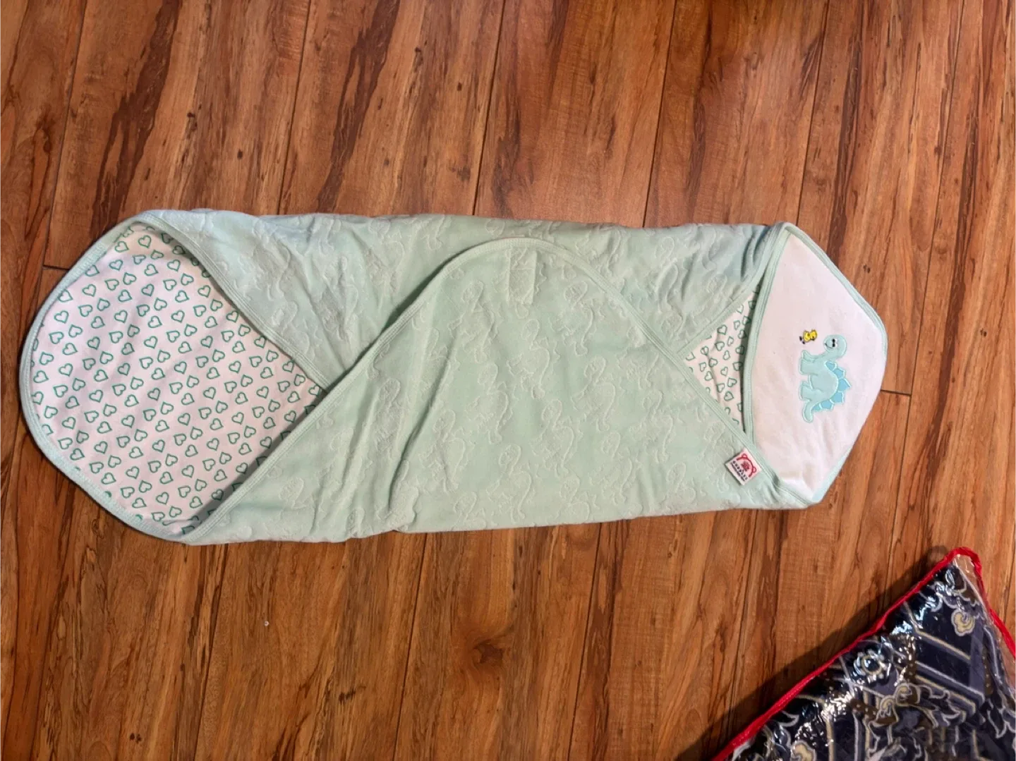 Baby Dino Swaddle Blanket - New image indicator(2)