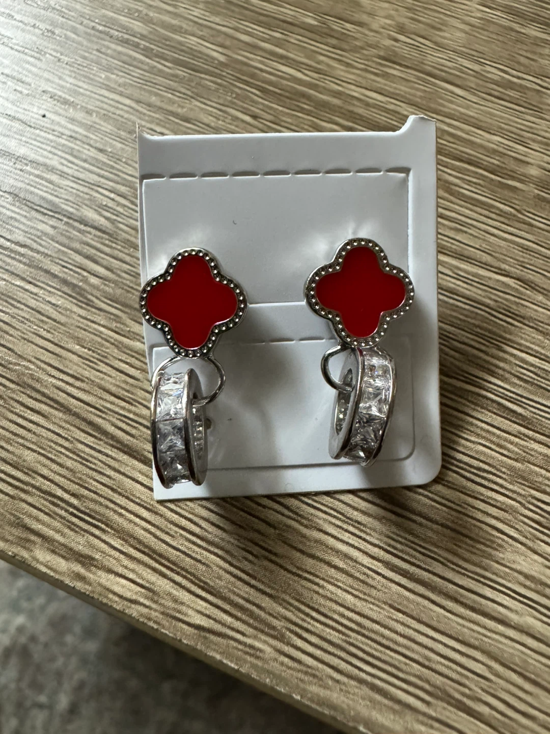 Red Clover Earrings