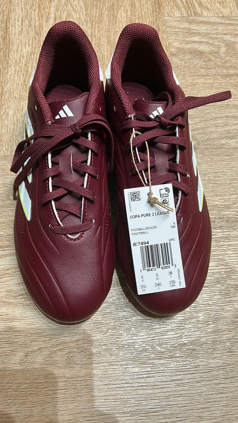 New Adidas Copa Pure 2 League FG Soccer Cleats - US 5.5 (kids) image indicator(2)