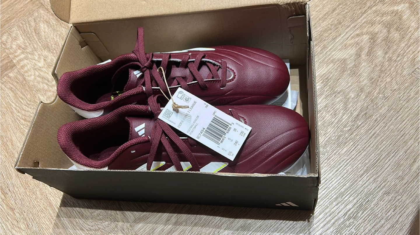 New Adidas Copa Pure 2 League FG Soccer Cleats - US 5.5 (kids) - photo 3
