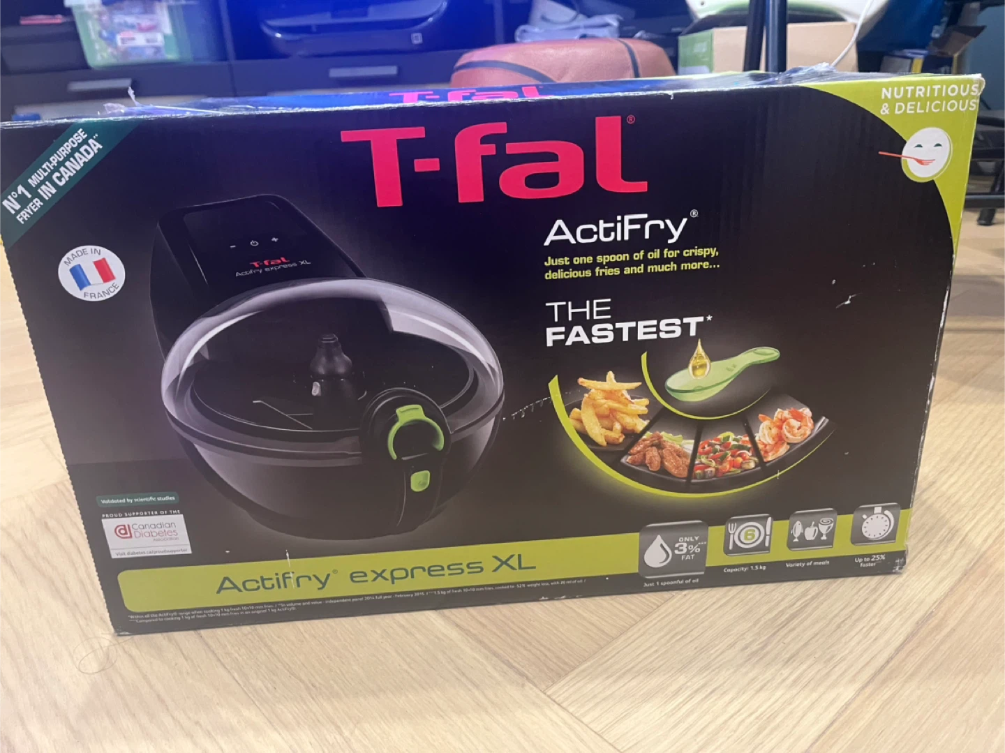 T-fal ActiFry Express XL Air Fryer – Like New (Tested Once)