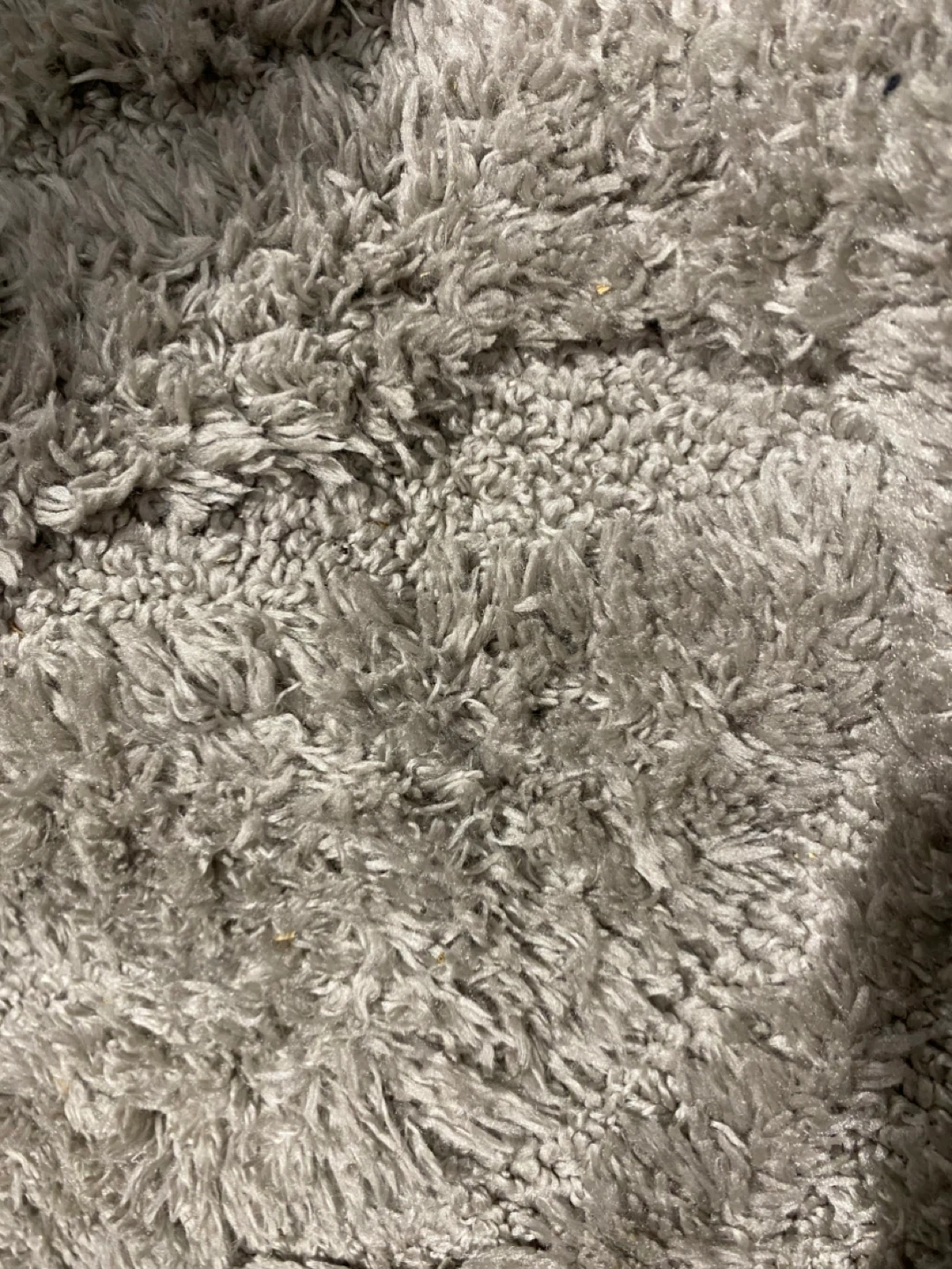 Sculptured Grey Area Rug 5'3"x7'3"