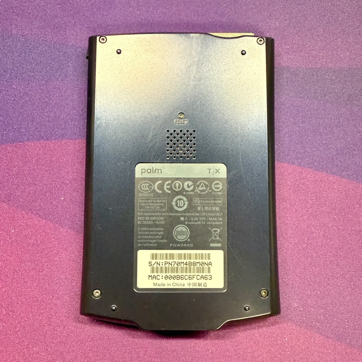 Palm TX Handheld PDA image indicator(2)