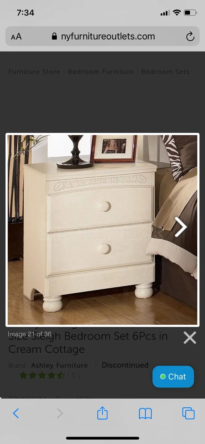 Ashley Cottage Retreat Twin Sleigh Bedroom Set image indicator(7)