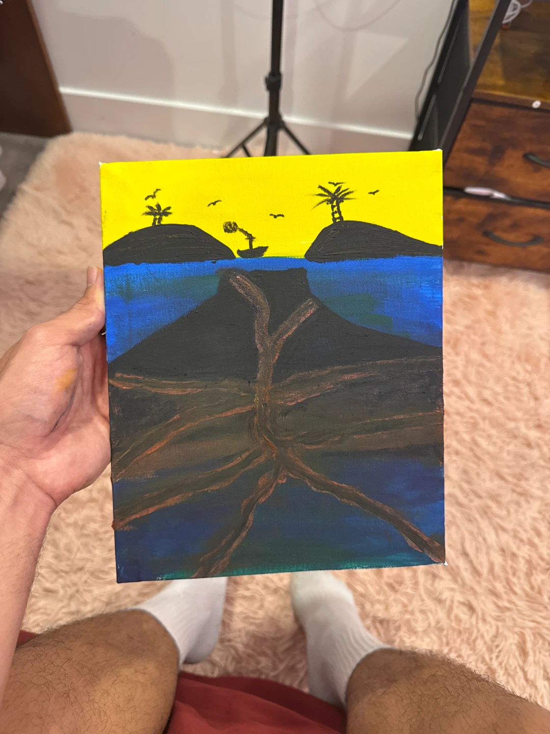 I don’t understand art so I give this away since I don’t like it