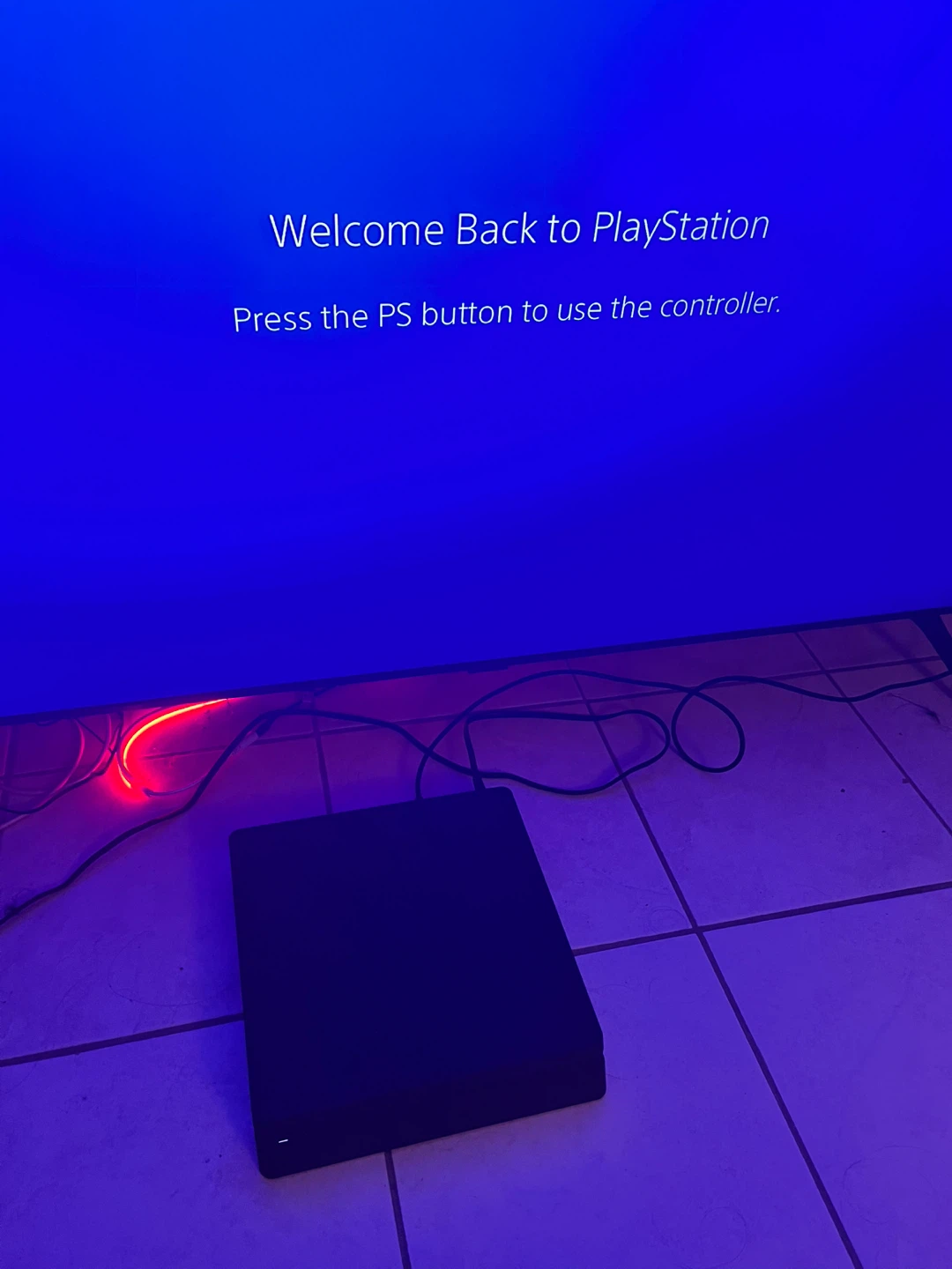 PS4 Slim 1TB (No Cords)