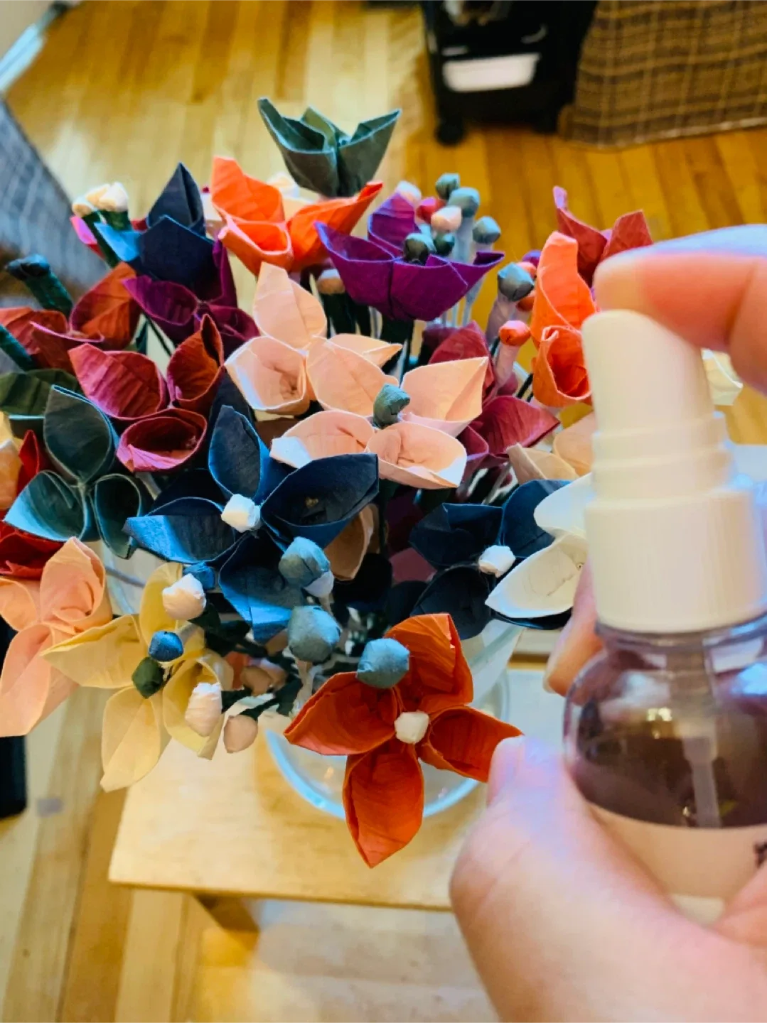 NEW handcrafted loose artificial flower decor image indicator(9)