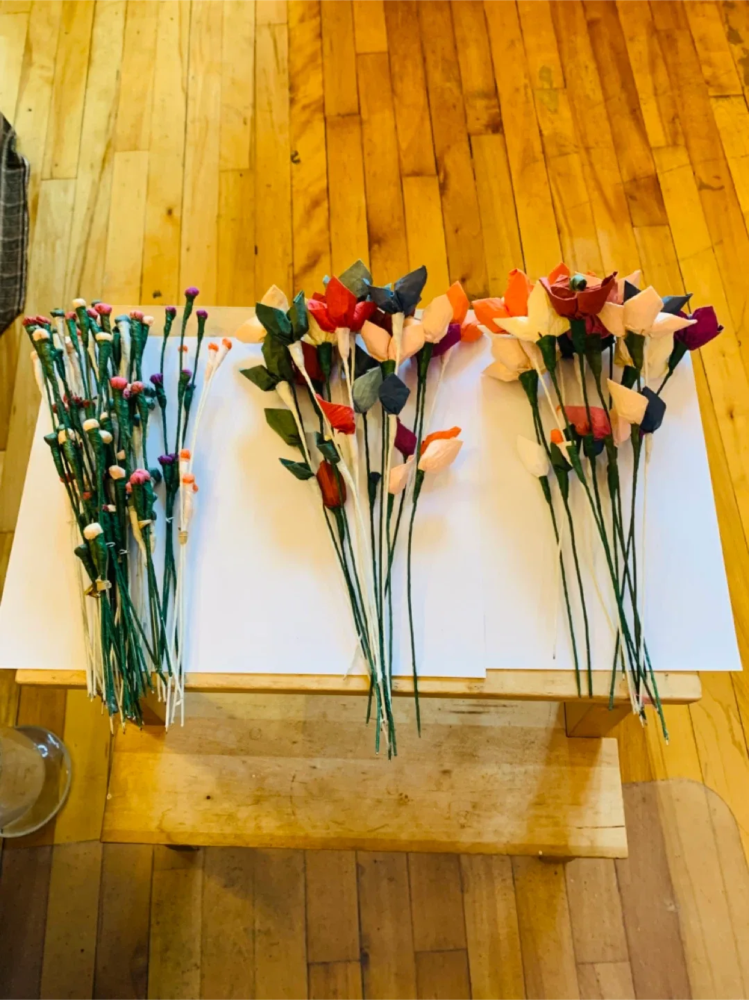 NEW handcrafted loose artificial flower decor image indicator(8)