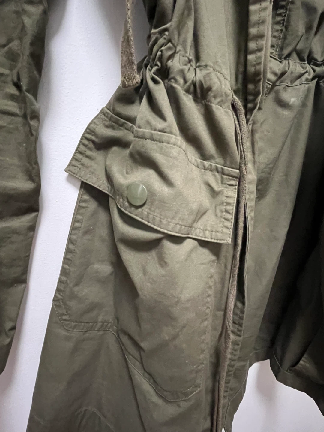 Green Hooded Anorak Jacket - photo 3
