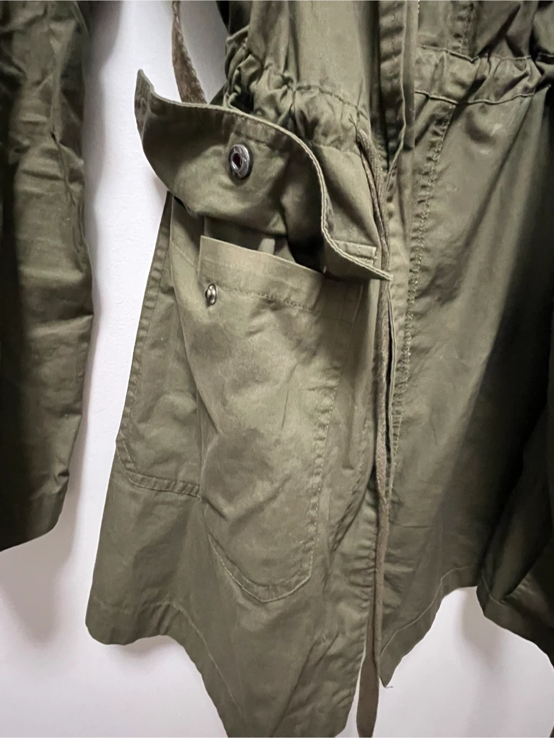 Green Hooded Anorak Jacket - photo 4