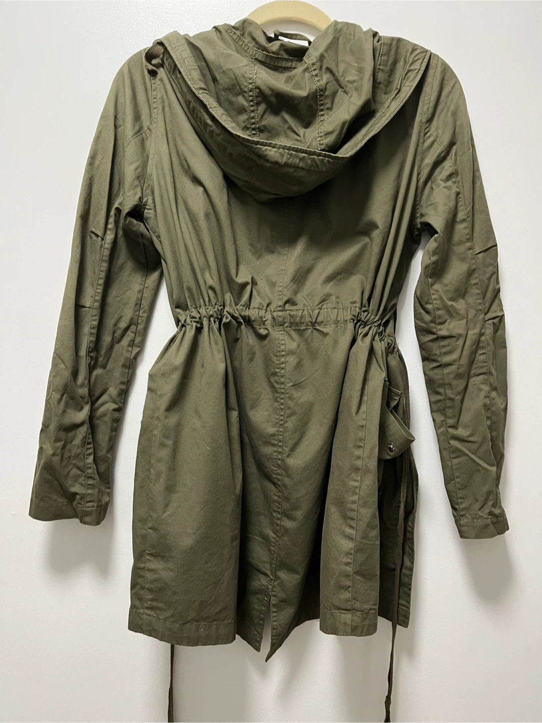 Green Hooded Anorak Jacket - photo 2