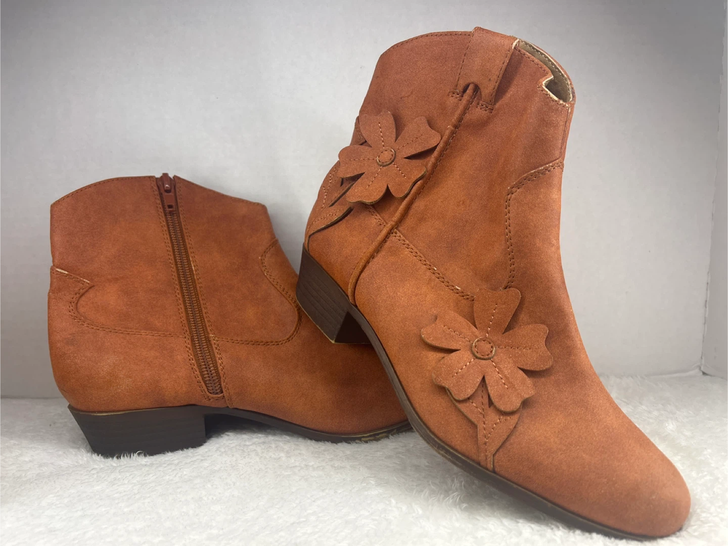 FREE Adorable Girls Lucky Brand Brown Fall Boots Size 5M