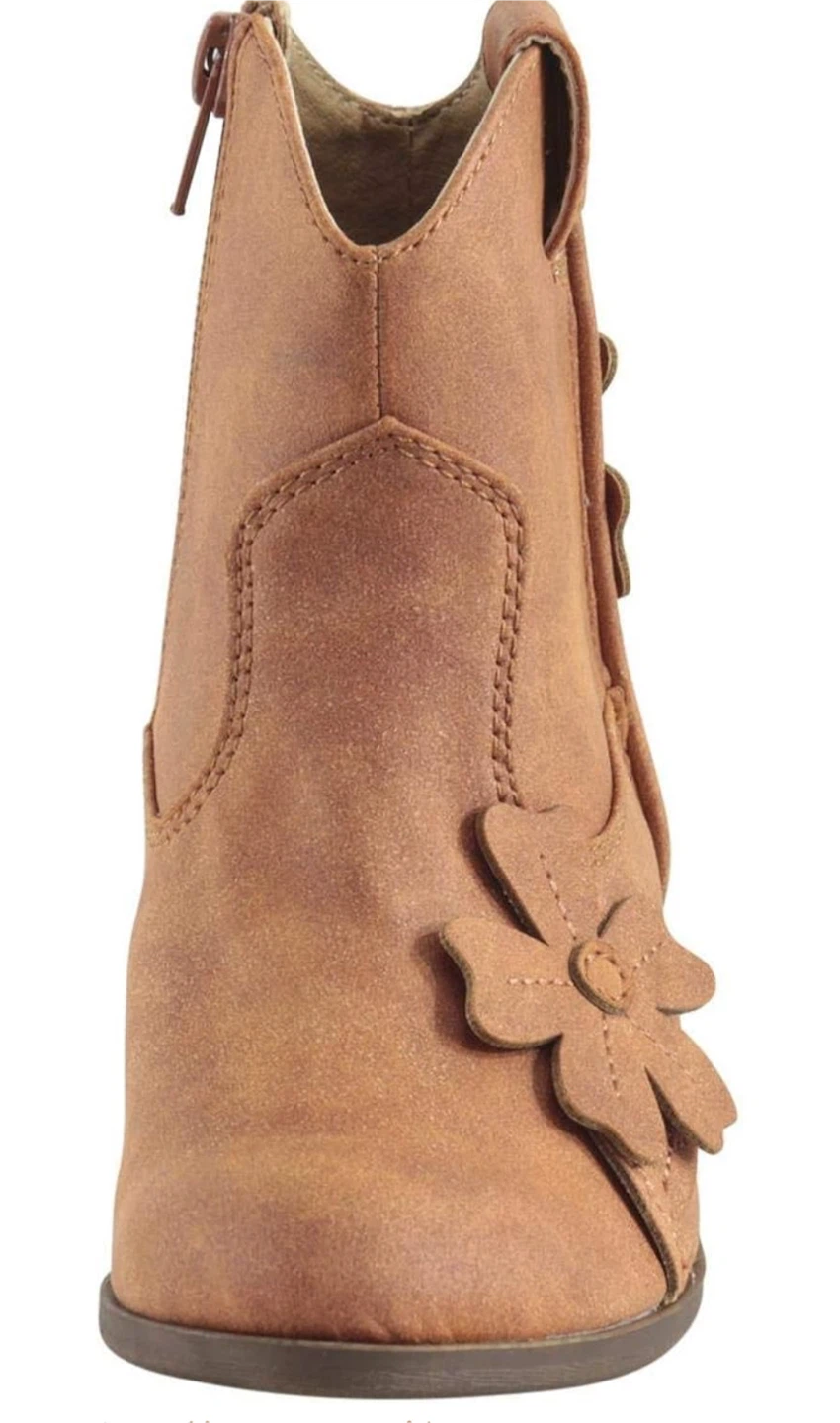 FREE Adorable Girls Lucky Brand Brown Fall Boots Size 5M - photo 4